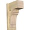 Ekena Millwork Merced Block Rough Sawn Outlooker, Douglas Fir, 8"W x 14"D x 22"H OUT08X14X22MRC05RDF - alternate 1